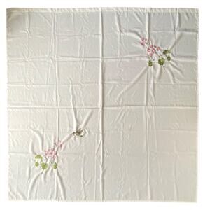 Inspired Treasures Embroidered Shower Curtain 70"x71"